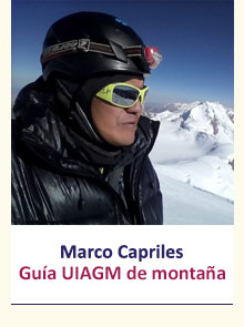 Marco Capriles - Guía UIAGM de montaña
